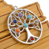 Pendentif Reiki Pierres des 7 Chakras - 6 styles disponibles