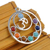 Pendentif Reiki Pierres des 7 Chakras - 6 styles disponibles