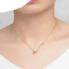 Collier "Abeille d'Or" en Citrine