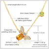 Collier "Abeille d'Or" en Citrine