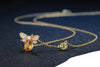 Collier "Abeille d'Or" en Citrine