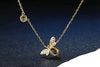 Collier "Abeille d'Or" en Citrine
