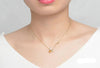 Collier "Abeille d'Or" en Citrine
