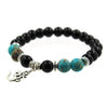 Bracelet Om Style Indien - Disponible en 7 pierres naturelles