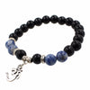 Bracelet Om Style Indien - Disponible en 7 pierres naturelles