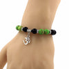 Bracelet Om Style Indien - Disponible en 7 pierres naturelles