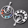Pendentif Reiki Pierres des 7 Chakras - 6 styles disponibles