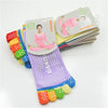 Chaussettes de Yoga antidérapantes multicolores - 6 couleurs disponibles
