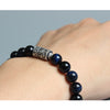 Bracelet "Totem" en Oeil de Faucon