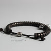 Bracelet Bouddhiste "Vajra" en Perle de Coquille de Noix de Coco