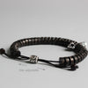 Bracelet Bouddhiste "Vajra" en Perle de Coquille de Noix de Coco