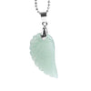 Collier et Pendentif "Aile d'Ange" en Pierres Naturelles - 8 pierres disponibles
