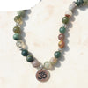 Bracelet Mala "Chanceuse" de 108 perles en Agate Indienne
