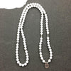 Bracelet Mala "Lotus" de 108 perles en Howlite