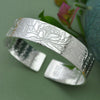 Bracelet "Sutra du Lotus" - Argent Tibétain