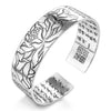 Bracelet "Sutra du Lotus" - Argent Tibétain