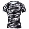 T Shirt de Compression Camouflage
