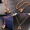 Collier Gant de Boxe Double
