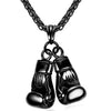 Collier Gant de Boxe Double