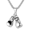 Collier Gant de Boxe Double