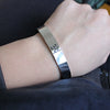 Bracelet "Om" en Acier Inoxydable