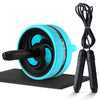 Pack Ultra Fitness : Roue Abdominale + Tapis + Corde à Sauter