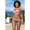 Maillot de bain deux pièces Imprimé patchwork