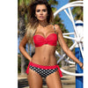 Maillot de bain deux pièces Imprimé patchwork