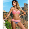 Maillot de bain deux pièces Imprimé patchwork