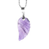 Collier et Pendentif "Aile d'Ange" en Pierres Naturelles - 8 pierres disponibles