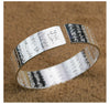 Bracelet "Sutra du Lotus" - Argent Tibétain