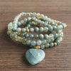 Bracelet Mala "Harmonie de l'Aura" en Labradorite