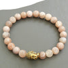 Bracelet Bouddha en Pierre de Soleil