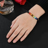 Bracelet "Guérison des 7 chakras" en Pierres de Lave