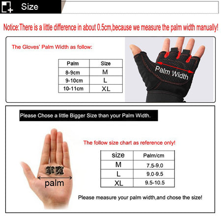 Gants pour Poids de Levage