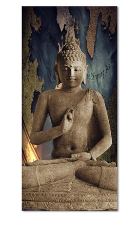 Peinture Feng Shui Bouddha Sérenité