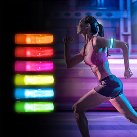Brassard Lumineux LED Pour Sport de nuit