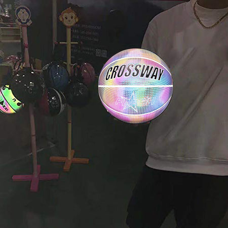 Ballon de basketball lumineux