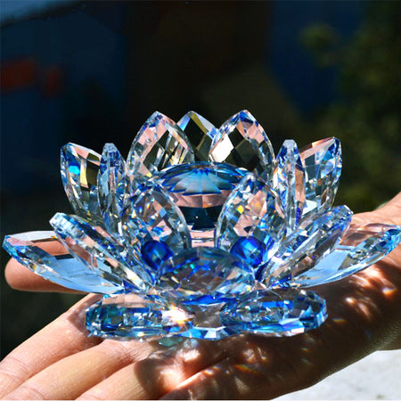 Fleur de Lotus en Cristal 
