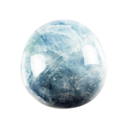 Galet de Calcite Bleue 