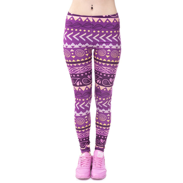 Leggings à rayures bleu et blanc fille Kite