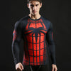 T Shirt de Compression Deluxe Spiderman