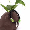 Bracelet Om Style Indien - Disponible en 7 pierres naturelles