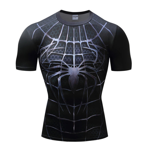 T Shirt de Compression Spiderman