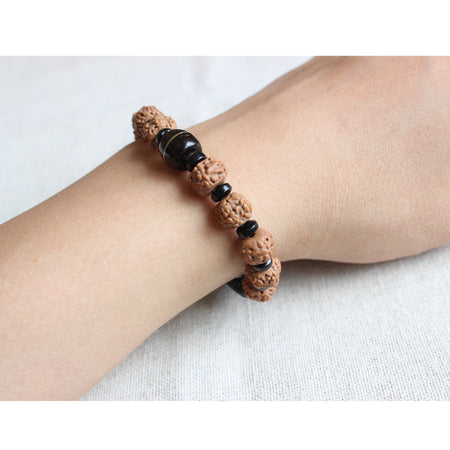 Bracelet Rudraksha de l'Himalaya