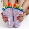 Chaussettes de Yoga antidérapantes multicolores - 6 couleurs disponibles