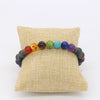 Bracelet "Energie Positive" + Pierres des 7 chakras