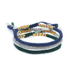 Bracelet "Nature" Bouddhiste Porte-Chance Noué à la Main