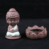 Brûleur d'encens Bouddha - 4 couleurs disponibles