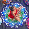 Toile Mandala "Fleur de Lotus" - 6 couleurs disponibles